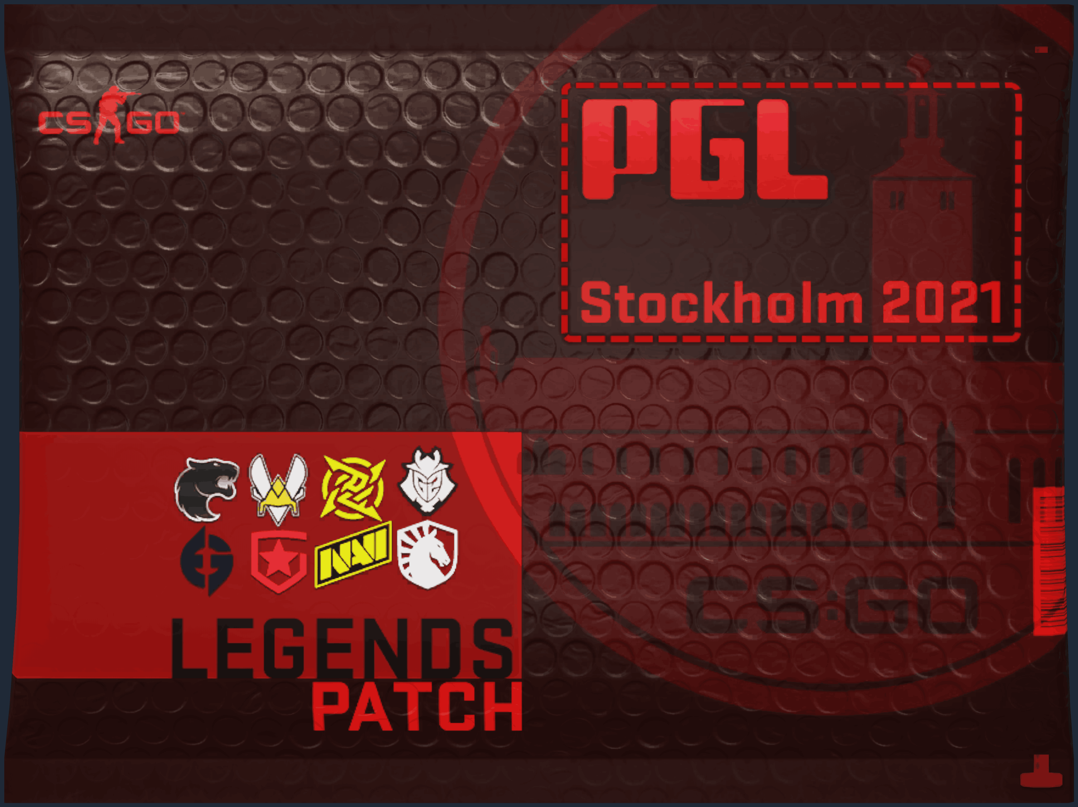 Stockholm 2021 Legends Patch Pack Image