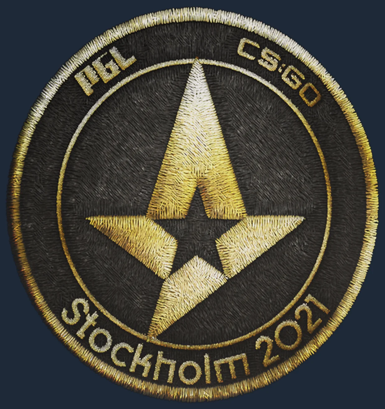Patch | Astralis (Gold) | Stockholm 2021 Image