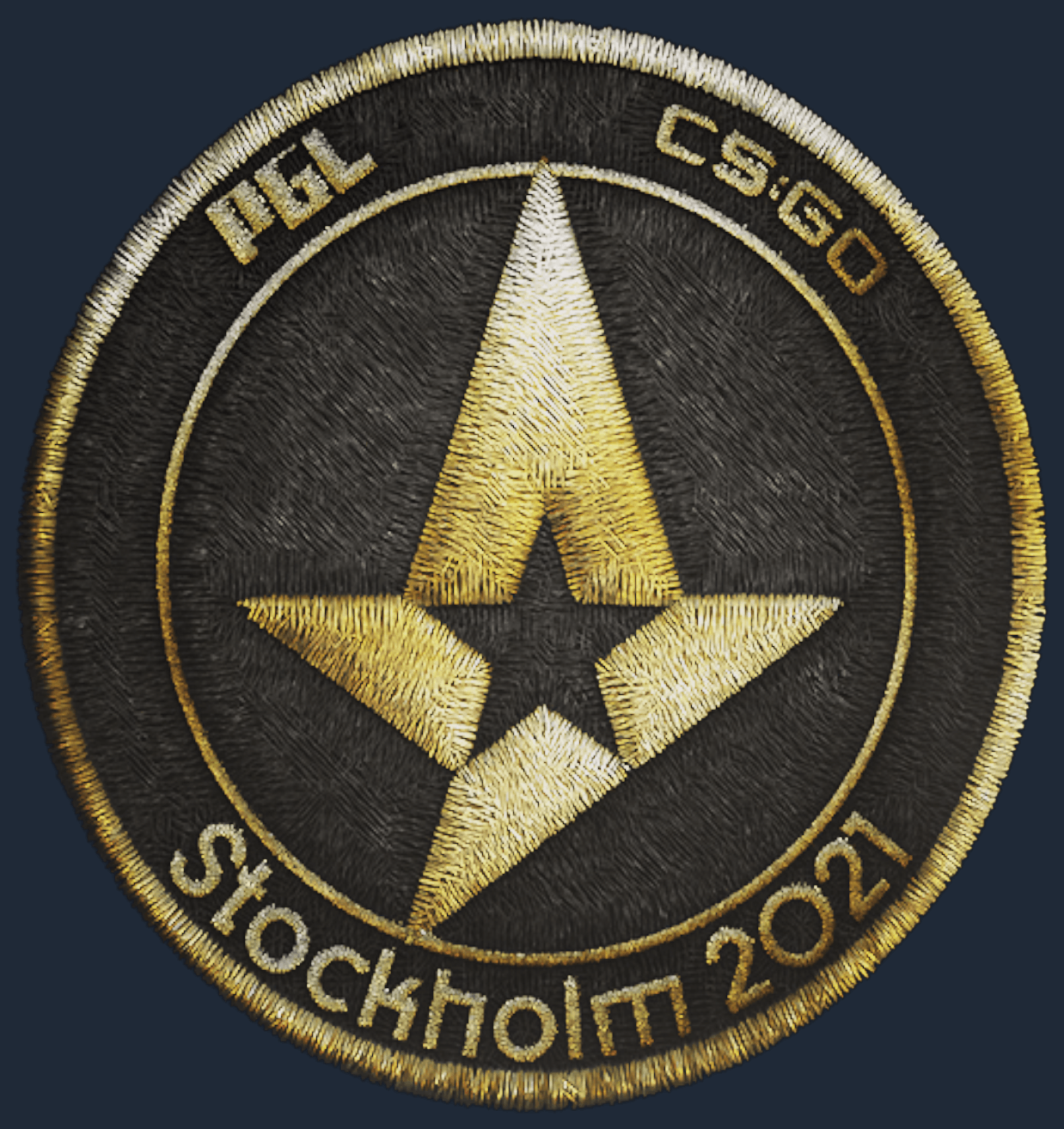 Patch | Astralis (Gold) | Stockholm 2021 Image