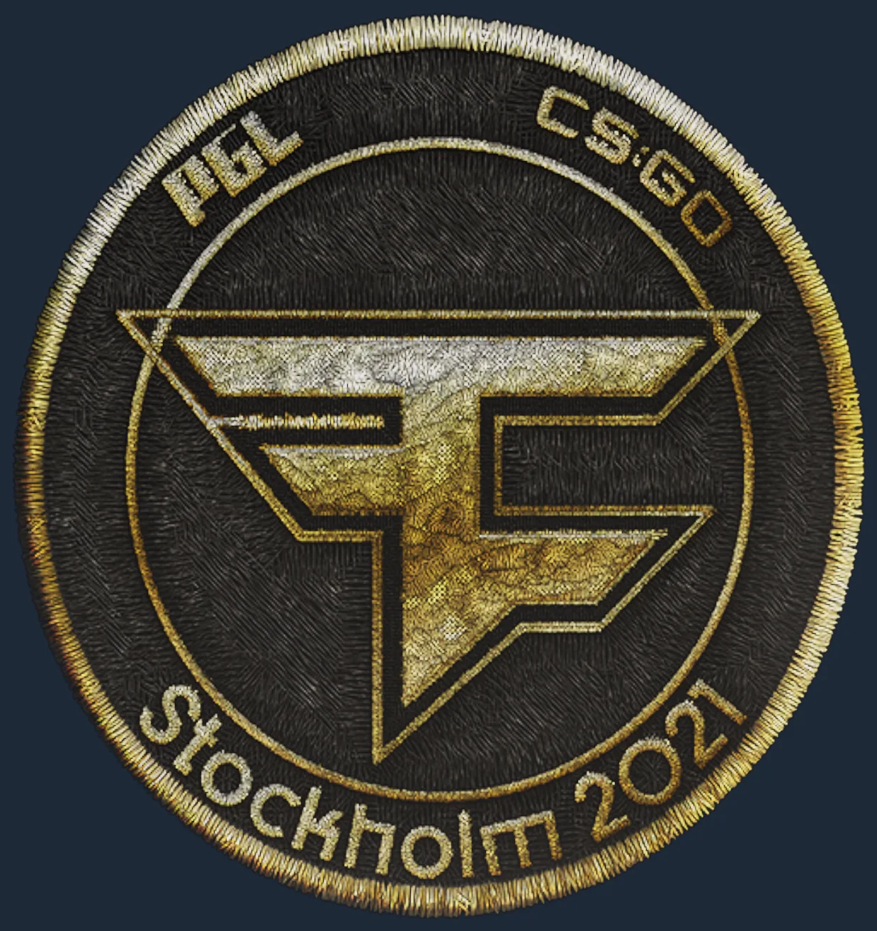 Patch | FaZe Clan (Gold) | Stockholm 2021 Image