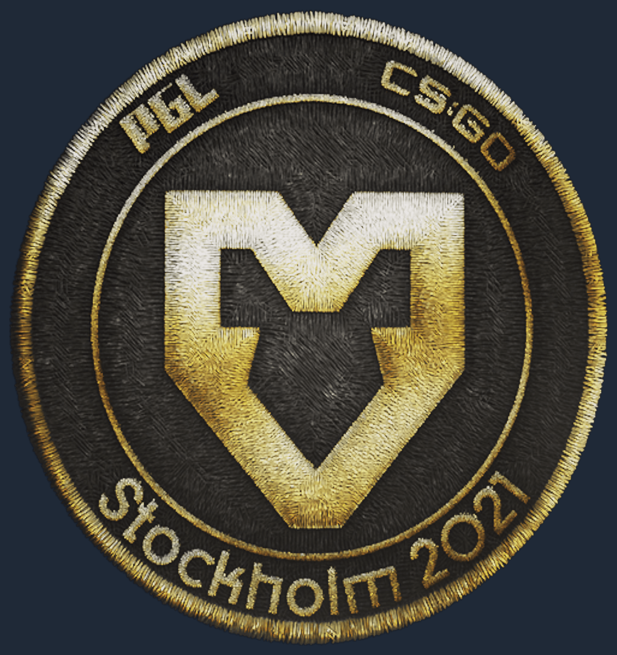 Patch | MOUZ (Gold) | Stockholm 2021 Image