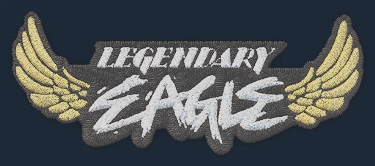 Patch | Metal Legendary Eagle Image