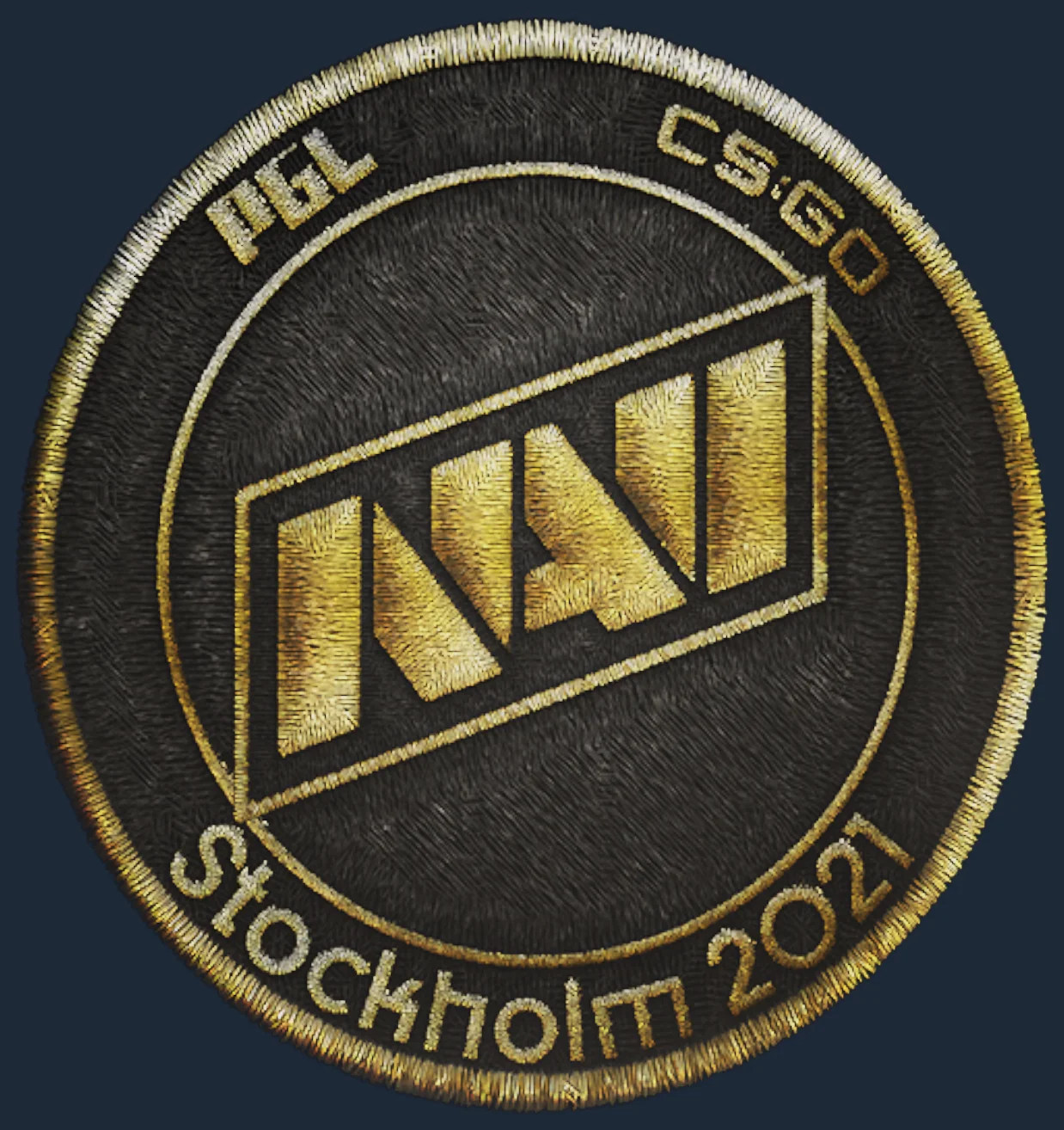 Patch | Natus Vincere (Gold) | Stockholm 2021 Image
