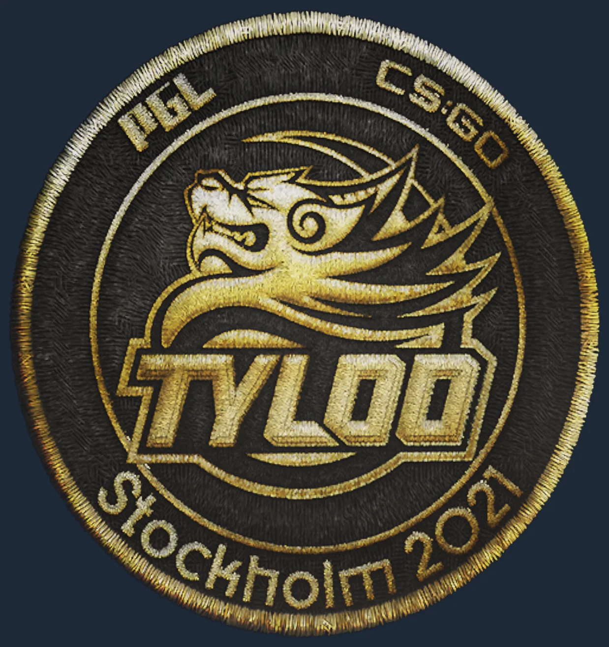 Patch | Tyloo (Gold) | Stockholm 2021 Image