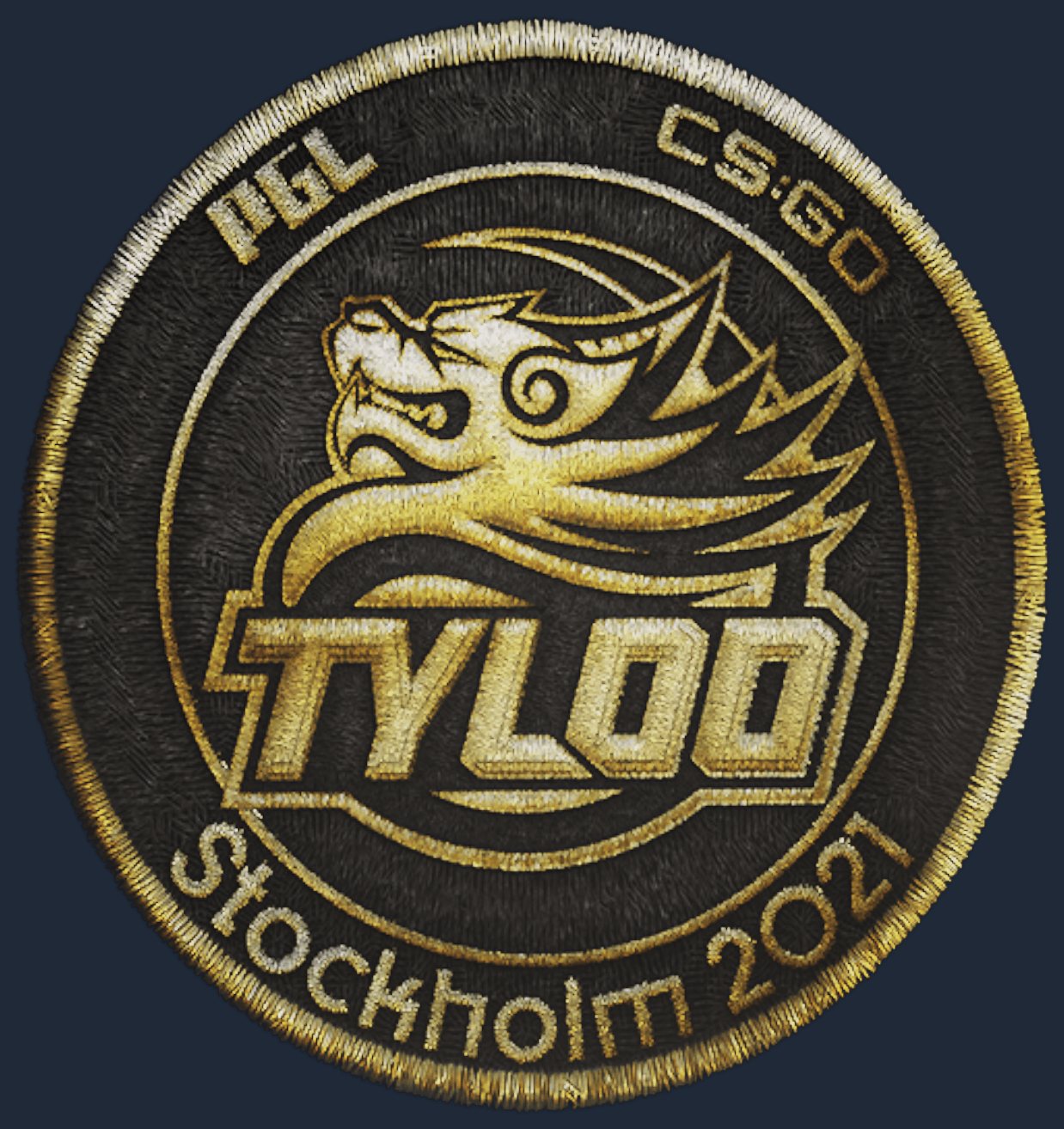Patch | Tyloo (Gold) | Stockholm 2021 Image