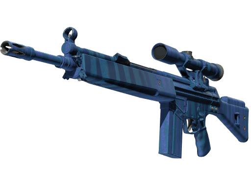 Azure Zebra Skins
