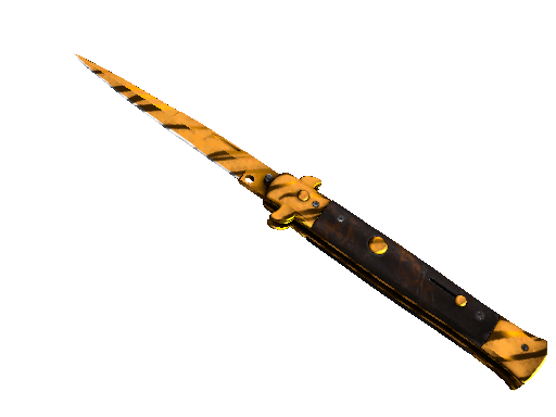 ★ Stiletto Knife | Tiger Tooth