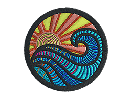 Patch | Sunset Wave