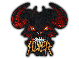 Patch | Metal Silver Demon