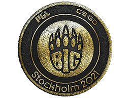 Patch | BIG (Gold) | Stockholm 2021