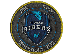 Patch | Movistar Riders | Stockholm 2021