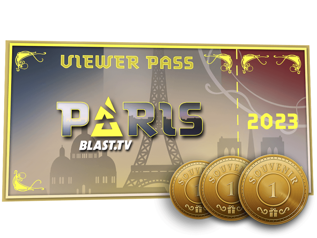 Paris 2023 Viewer Pass + 3 Souvenir Tokens