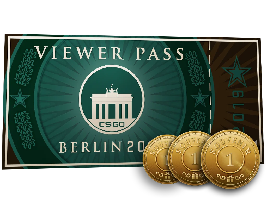 Berlin 2019 Viewer Pass + 3 Souvenir Tokens