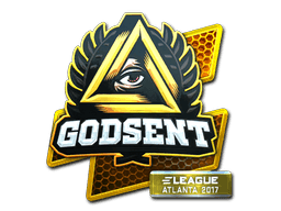 Sticker | GODSENT (Foil) | Atlanta 2017