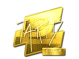 Sticker | tarik (Gold) | Atlanta 2017