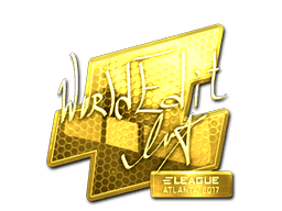 Sticker | WorldEdit (Gold) | Atlanta 2017