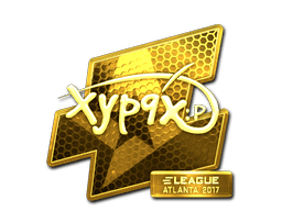 Sticker | Xyp9x (Gold) | Atlanta 2017