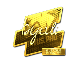 Sticker | byali (Gold) | Atlanta 2017