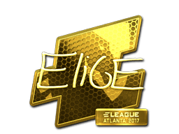 Sticker | EliGE (Gold) | Atlanta 2017