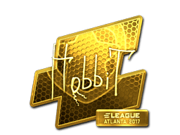 Sticker | Hobbit (Gold) | Atlanta 2017