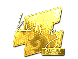 Sticker | k0nfig (Gold) | Atlanta 2017
