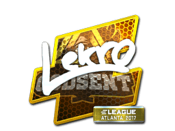 Sticker | Lekr0 (Foil) | Atlanta 2017