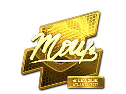 Sticker | mou (Gold) | Atlanta 2017
