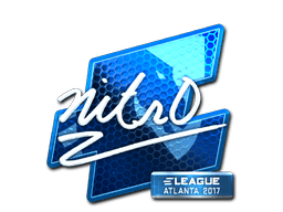 Sticker | nitr0 (Foil) | Atlanta 2017