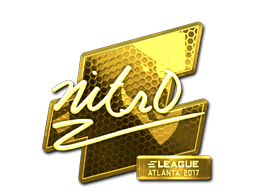 Sticker | nitr0 (Gold) | Atlanta 2017