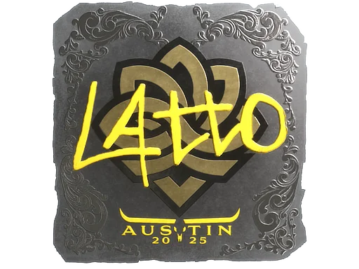 Sticker | latto (Foil) | Austin 2025