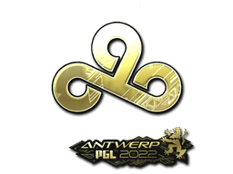 Sticker | Cloud9 (Gold) | Antwerp 2022