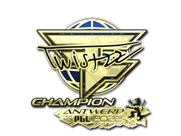 Sticker | Twistzz (Gold, Champion) | Antwerp 2022