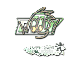 Sticker | WOOD7 (Holo) | Antwerp 2022