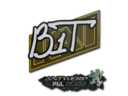 Sticker | b1t | Antwerp 2022