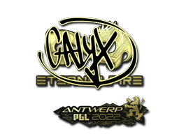 Sticker | Calyx (Gold) | Antwerp 2022