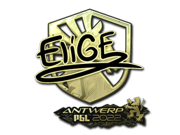 Sticker | EliGE (Gold) | Antwerp 2022