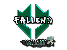 Sticker | FalleN (Glitter) | Antwerp 2022