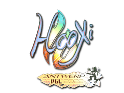 Sticker | HooXi (Holo) | Antwerp 2022