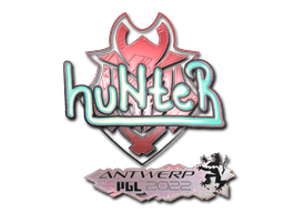 Sticker | huNter (Holo) | Antwerp 2022