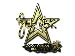 Sticker | junior (Gold) | Antwerp 2022