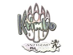 Sticker | Krimbo (Holo) | Antwerp 2022