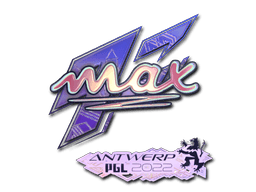 Sticker | max (Holo) | Antwerp 2022