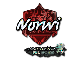 Sticker | Norwi (Glitter) | Antwerp 2022