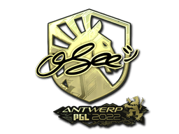 Sticker | oSee (Gold) | Antwerp 2022