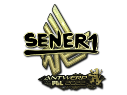 Sticker | SENER1 (Gold) | Antwerp 2022