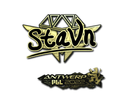 Sticker | stavn (Gold) | Antwerp 2022