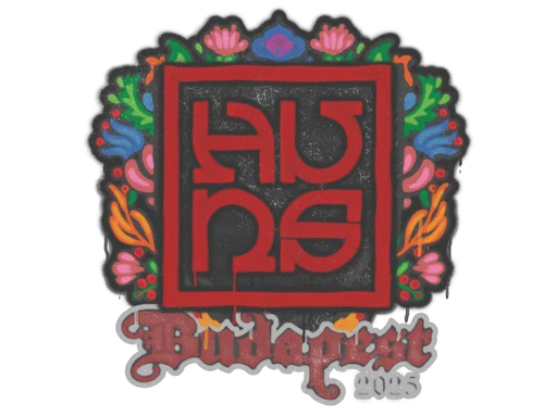 Sealed Graffiti | The Huns | Budapest 2025