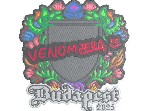 Sticker | venomzera (Embroidered) | Budapest 2025