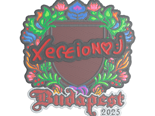 Sticker | xertioN (Embroidered) | Budapest 2025