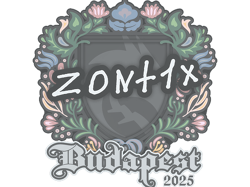 Sticker | zont1x | Budapest 2025